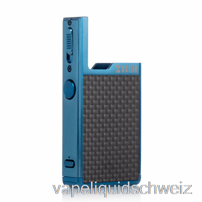 Lost Vape Orion 40 W DNA Go Pod System, Nur Gerät – Blau/Kohlefaser, Vape Liquid E-Liquid Schweiz